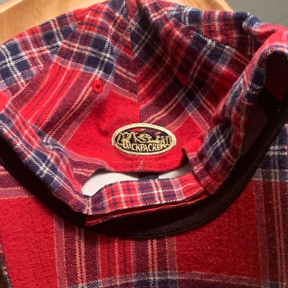 Backpacker Baseball Cap - Plaid - Picture 2 of 4